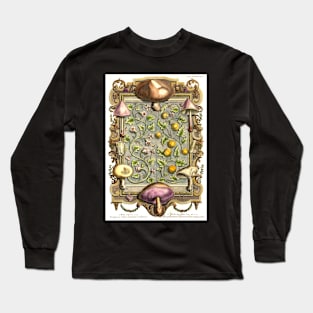 Mushrooms and Flowers - Physica Sacra Long Sleeve T-Shirt